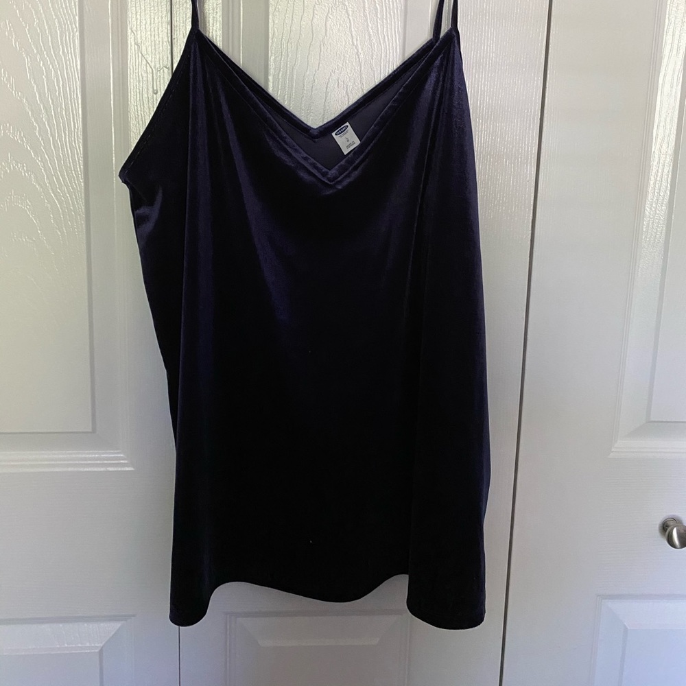 Last Chanceš„2/$7š„Indigo Velvet Old Navy Camisole - Picture 1 of 5